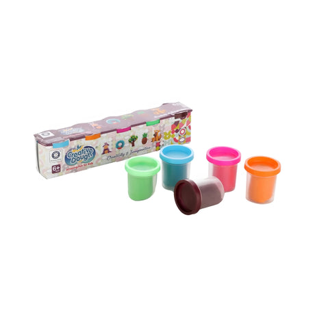 Chanak Creative Dough 50g Refill Pack 5 Pcs Set Side View_1