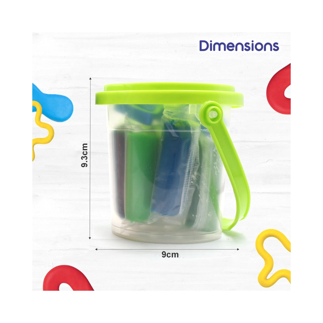 Chanak Creative Dough Bucket Pack of 2 Dimension_3