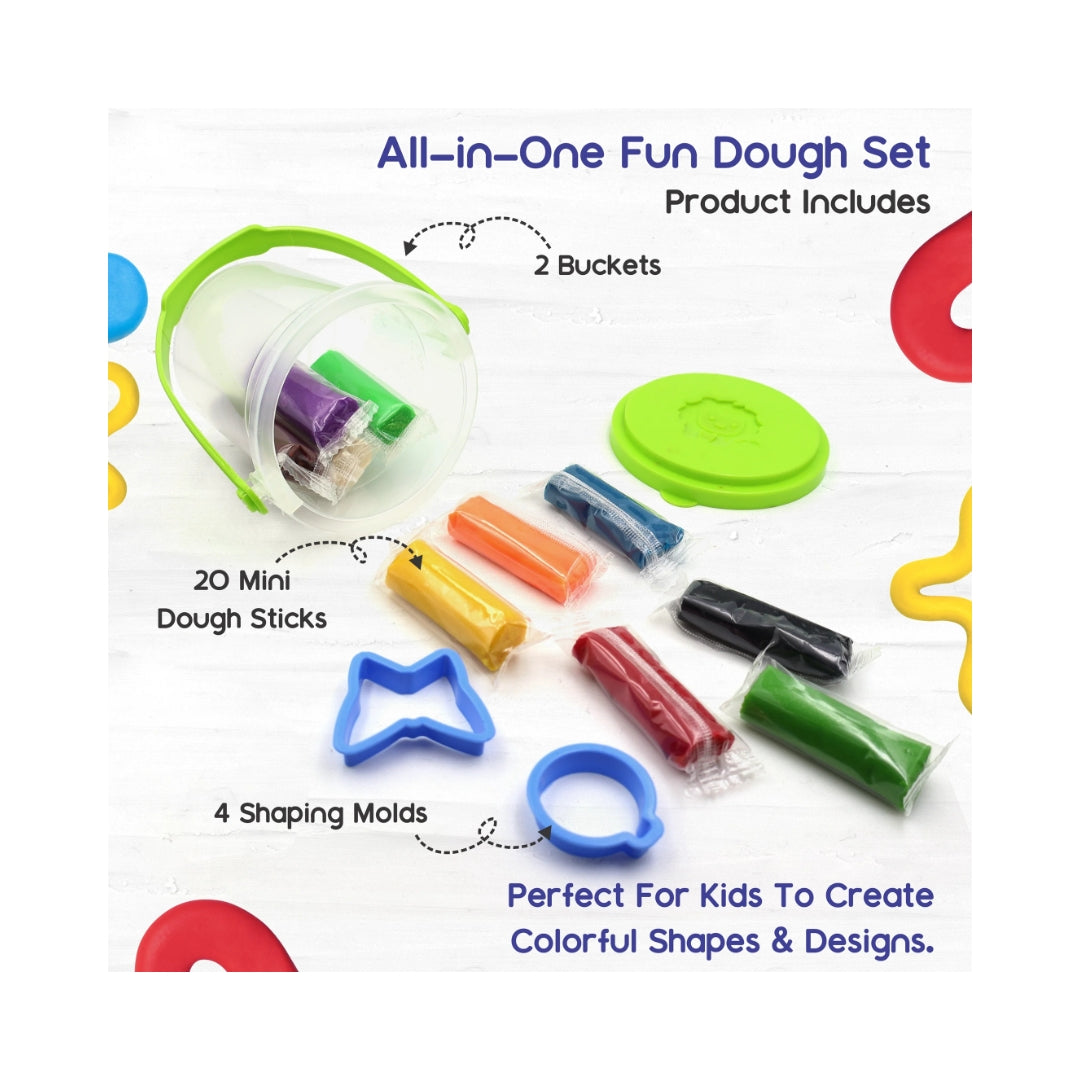 Chanak Creative Dough Bucket Pack of 2 Key Feature_4