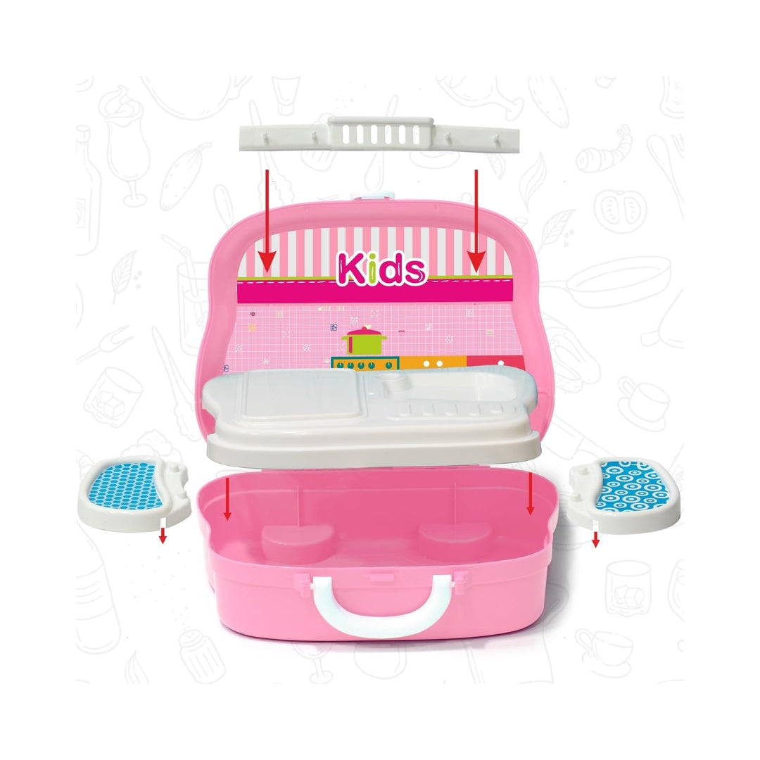 Chanak Fashion Kitchen Set Wheel In  Side The Box_14