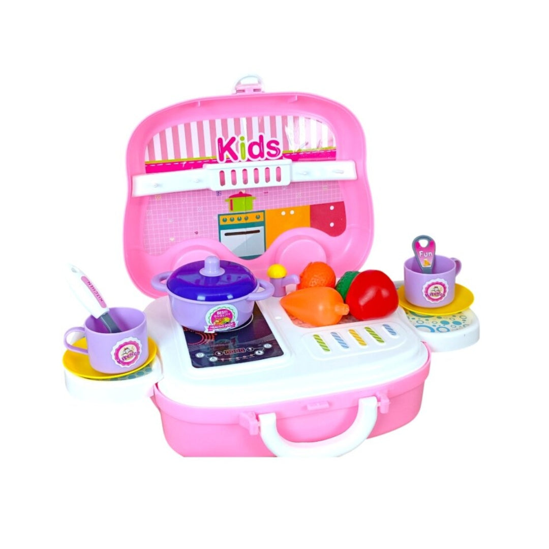 Chanak Fashion Kitchen Set Wheel Side View_3