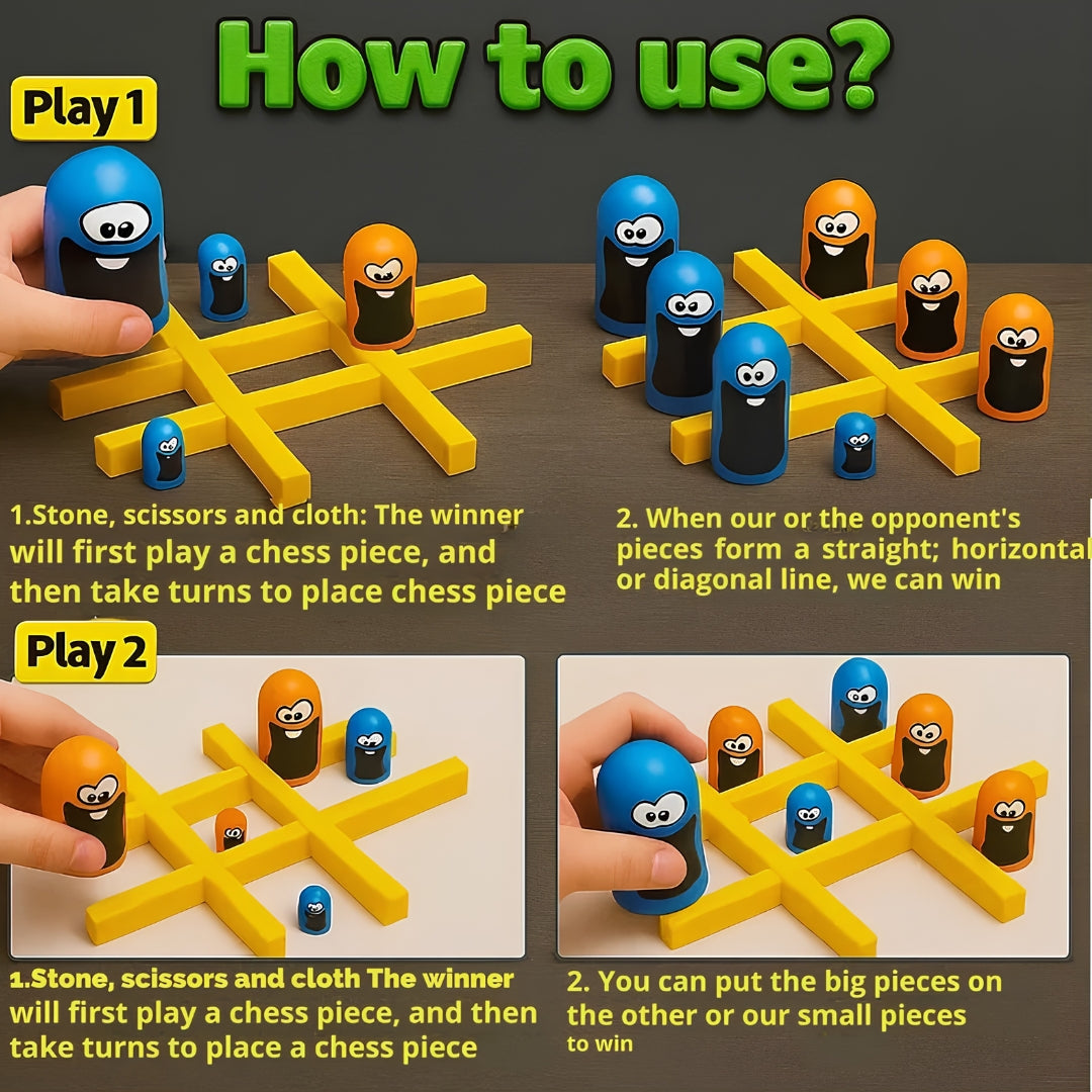 Chanak Gobble 3D Tic-Tac-Toe Game Key Feature_6