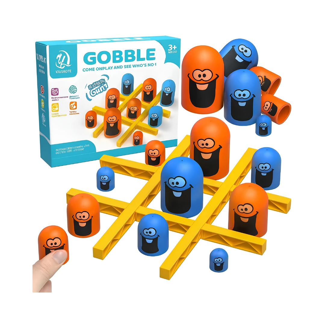 Chanak Gobble 3D Tic-Tac-Toe Game Product Side View_1