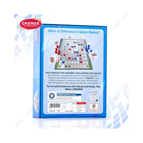 Chanak Make A Sequent Game Box Image Back View_2