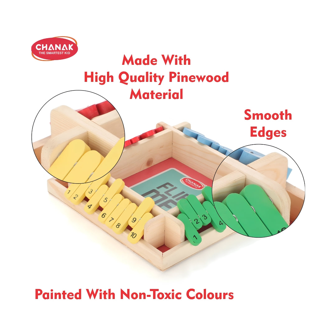 Chanak Shut The Wooden Box Dice Flip Me Game Key Feature_3