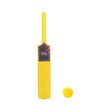 Chanak Small Crickstarts Kids Bat and Ball - Yellow Front View_1