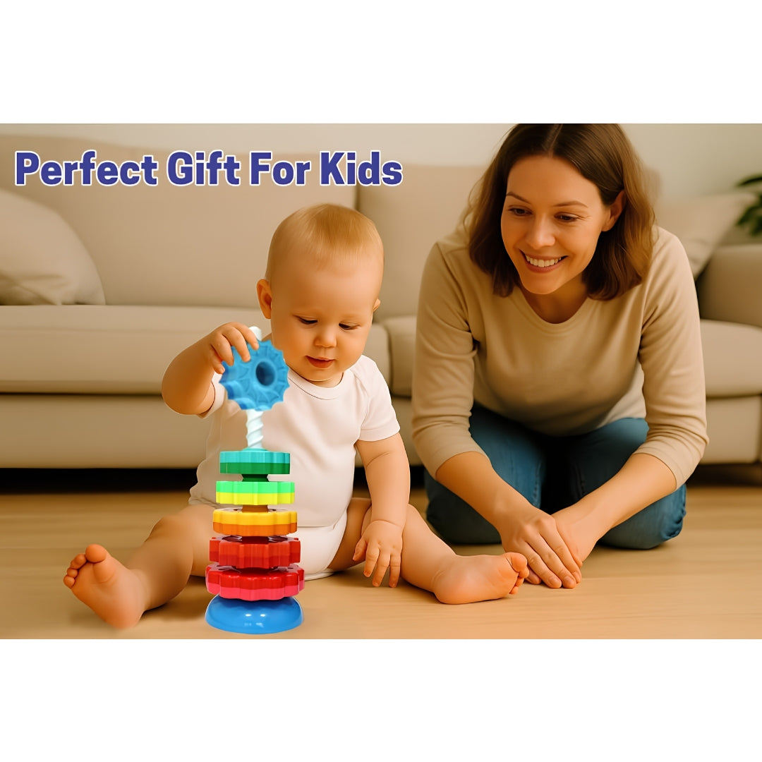 Chanak Spinning Stacking Tower Toy  Key Feature_9