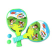 Chanak Tennis Racket Set - Blue and Green Front View_1