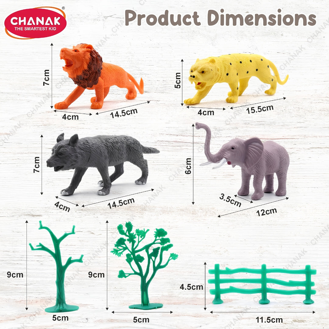 Chanak Wild Animal Set Dimension_4