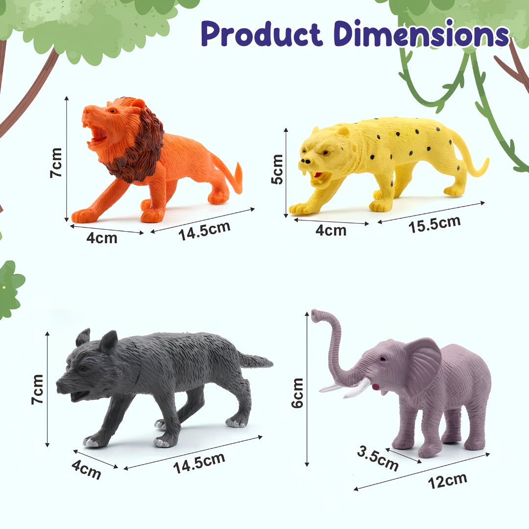 Chanak Wild and Farm Animal Set Dimension_2