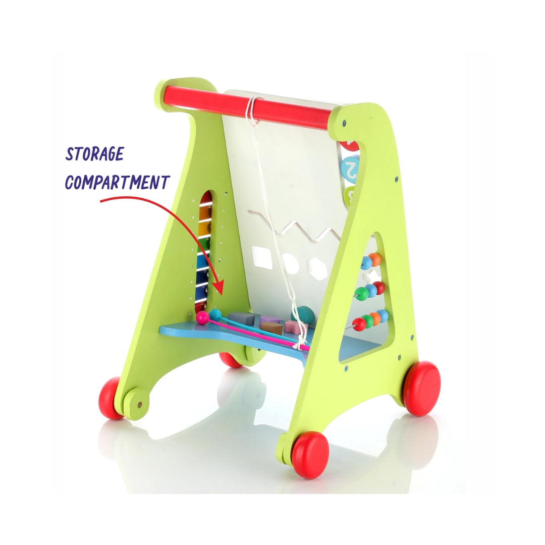 Chanak Wooden Activity Baby Walker Key Feature_4
