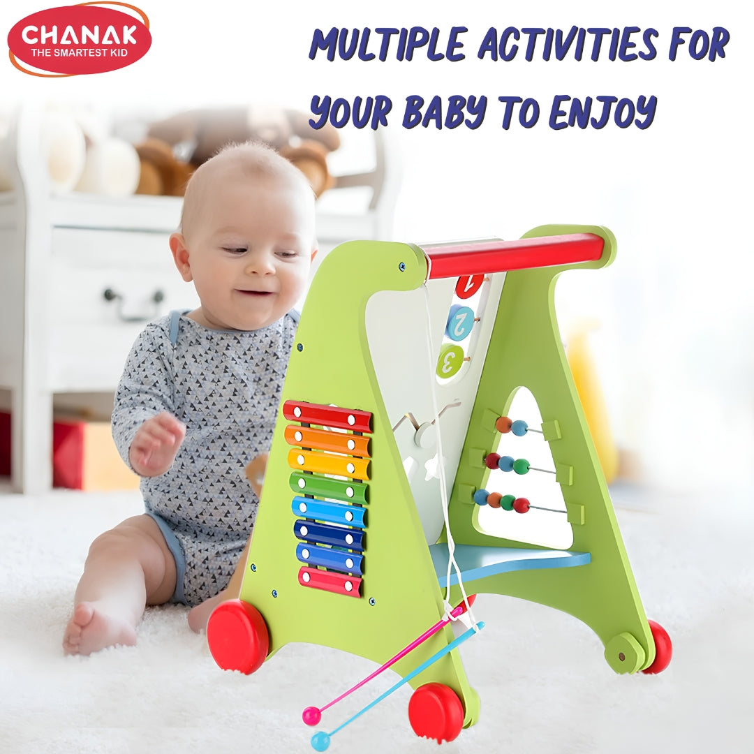 Chanak Wooden Activity Baby Walker Key Feature_8