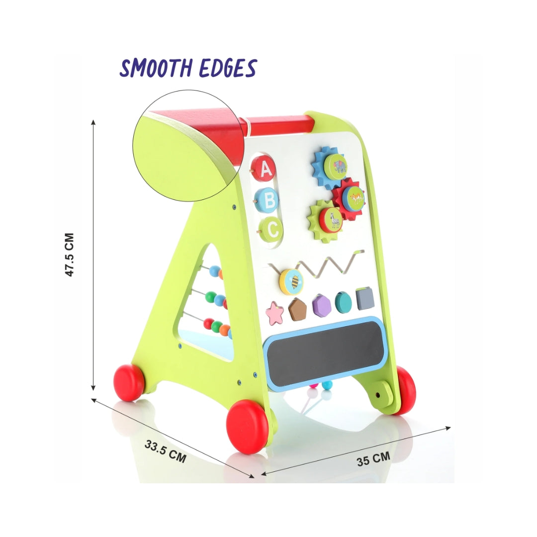 Chanak Wooden Activity Baby Walker Product Dimension_2