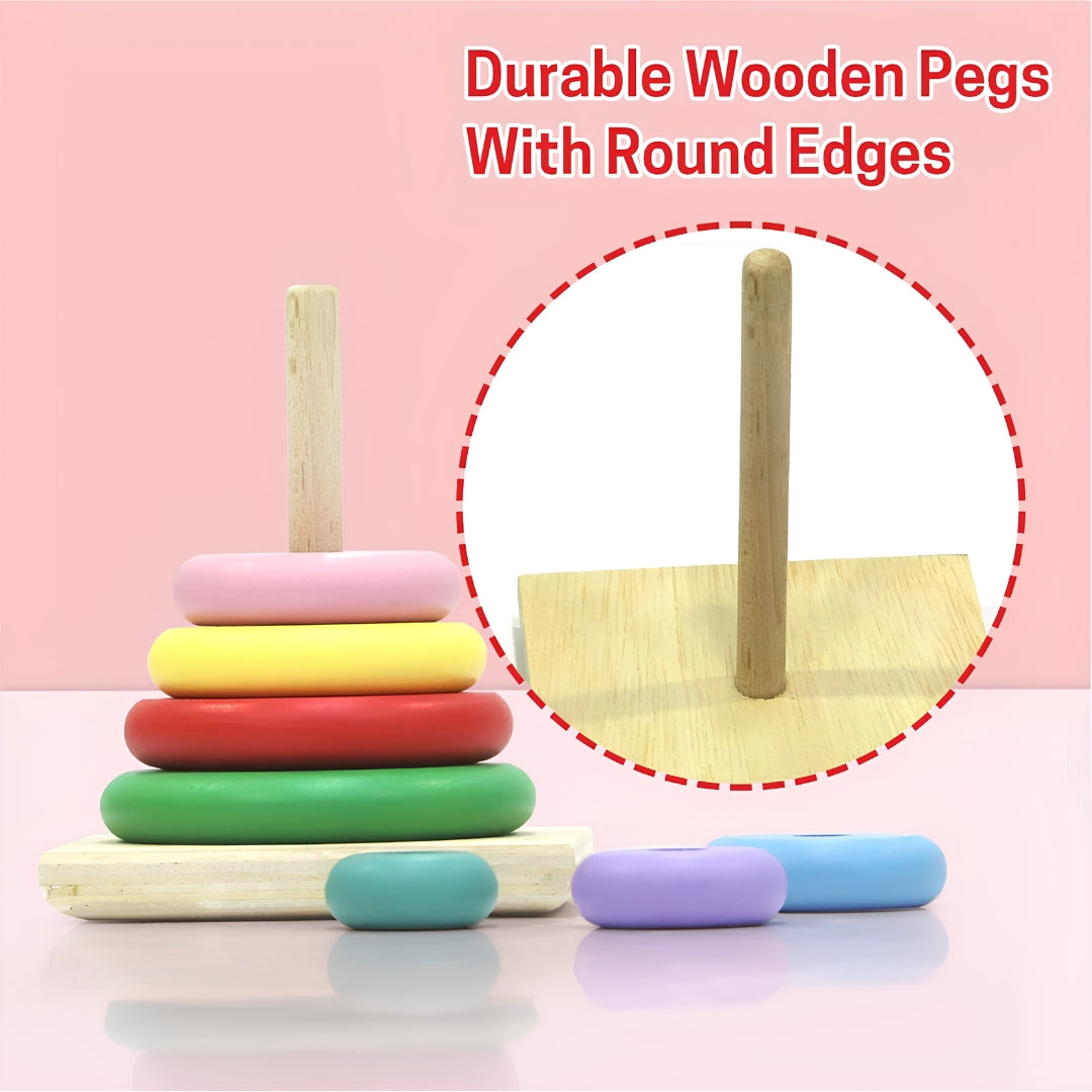 Chanak Wooden Stacking Rings  Key Feature_7