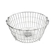 Coconut C24-SS-Y14 Aqua Round SS Dish Drainer Tokra - Medium_Front View