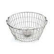 Coconut C24-SS-Y14 Aqua Round SS Dish Drainer Tokra Big_Front View