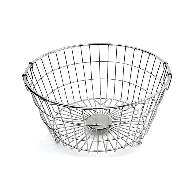 Coconut C24-SS-Y14 Aqua Round SS Dish Drainer Tokra Big_Front View