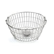 Coconut C24-SS-Y14 Aqua Round SS Dish Drainer Tokra Medium_Front View