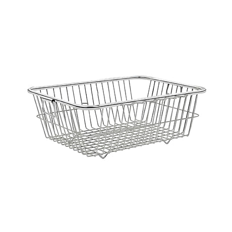 Coconut C24-SS-Y15 Inox Square SS Dish Drainer Basket Small_Front View