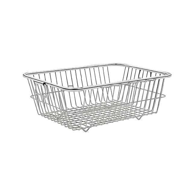Coconut C24-SS-Y15 Inox Square SS Dish Drainer Basket Small_Front View