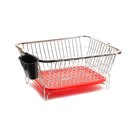 Coconut C24-SS-Y17 Smart Square SS Dish Drainer - Medium_Front View