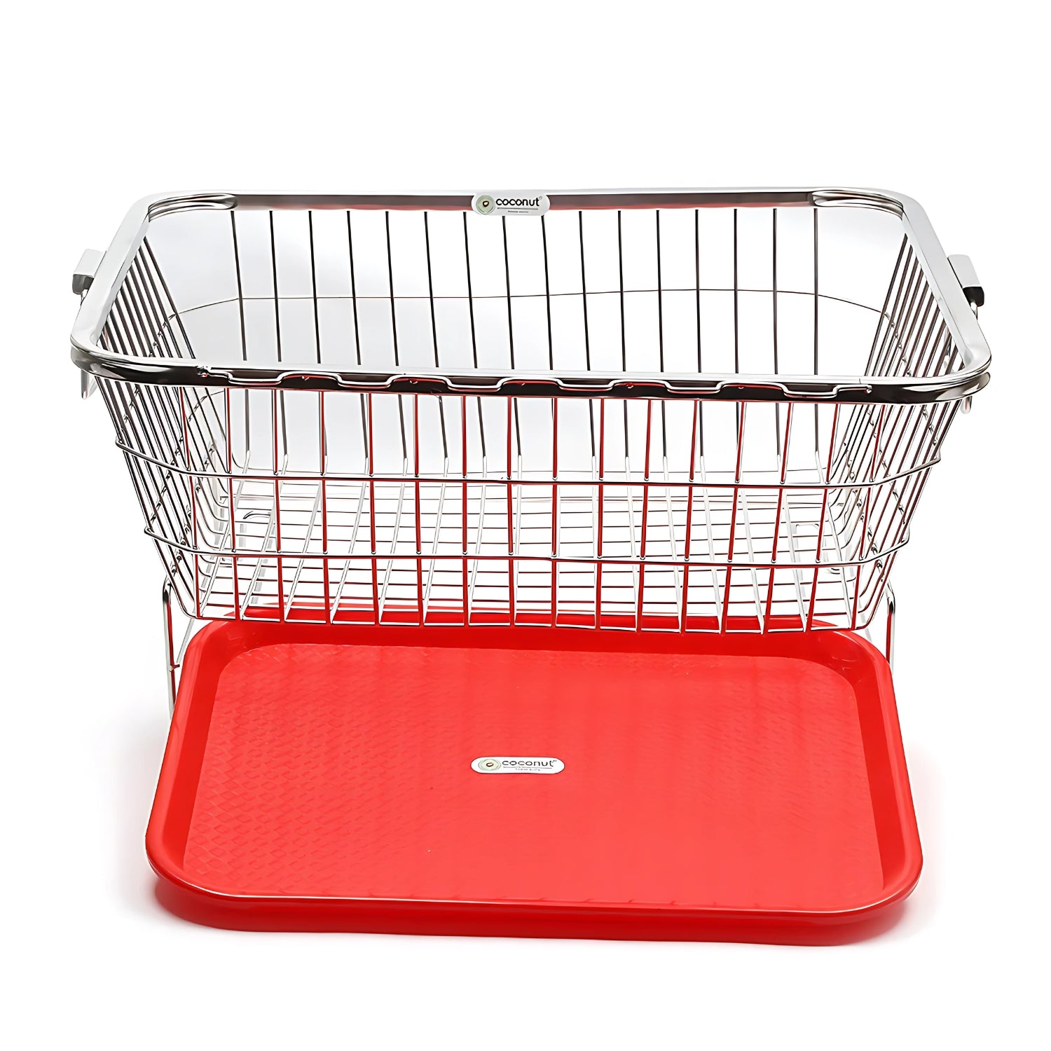 Coconut C24-SS-Y17 Smart Square SS Dish Drainer Medium_2