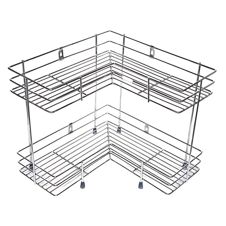 Coconut C24-SS-Y18  L Corner SS Storage Stand 2 Step Small_1