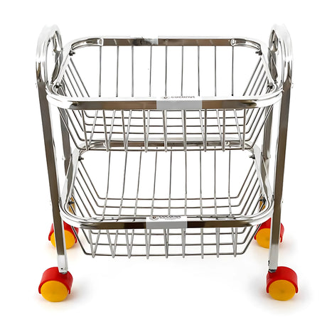 Coconut C24-SS-Y30 Basic Kitchen SS Trolley 2-Tier Small