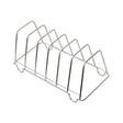 Coconut Y25 Square Stainless Steel Plate Stand for 8 Plates – Medium_Front View