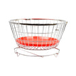 Coconut Y27 Smart Round Stainless Steel Dish Drainer Basket – Big_Front View