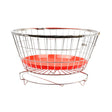 Coconut Y27 Smart Stainless Steel Dish Drainer Round Big _Stand Front View