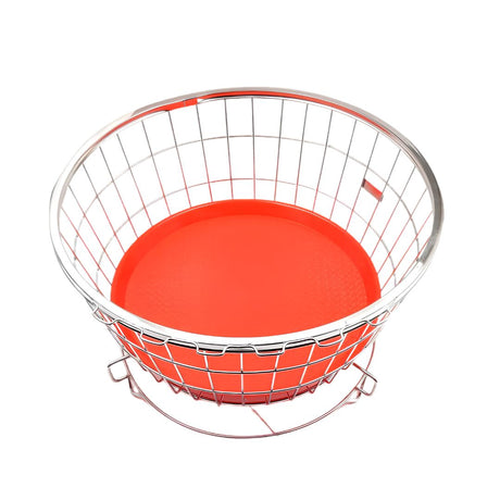 Coconut Y27 Smart Stainless Steel Dish Drainer Round Big _Up View