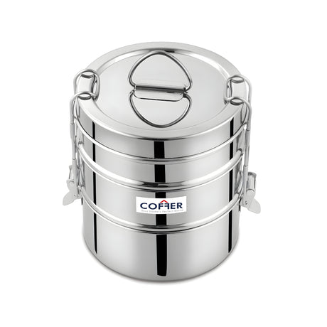 Coffer Stainless Steel Carrier Lunch Box 3 Layer_1