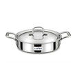 Coffer Tri-Ply Stainless Steel Omega Jalebi Pot Fry Pan with Lid 22 cm \ 1.2 L_1