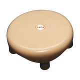 Settle Crest Plastic Foot Stool – Beige