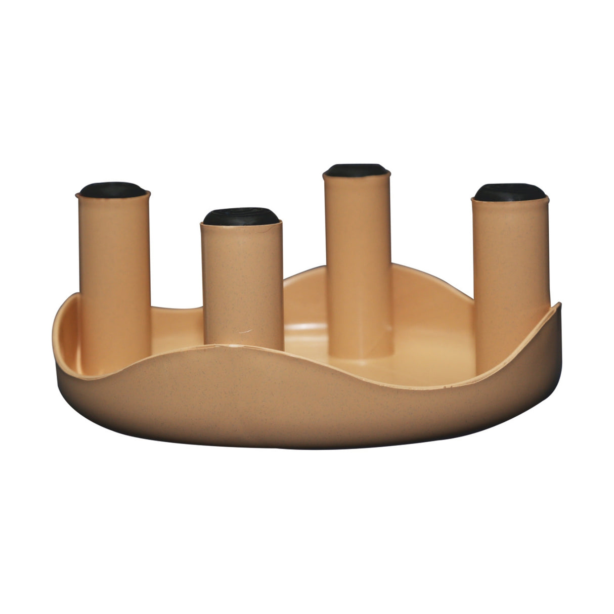 Settle Crest Plastic Foot Stool – Beige