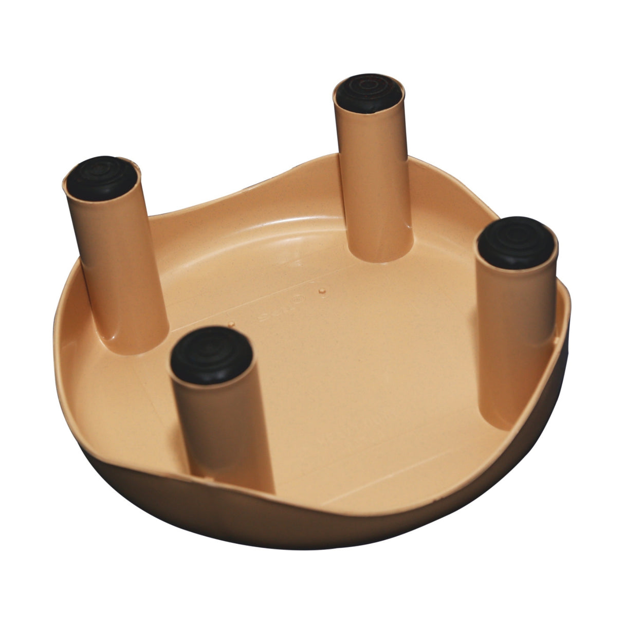 Settle Crest Plastic Foot Stool – Beige