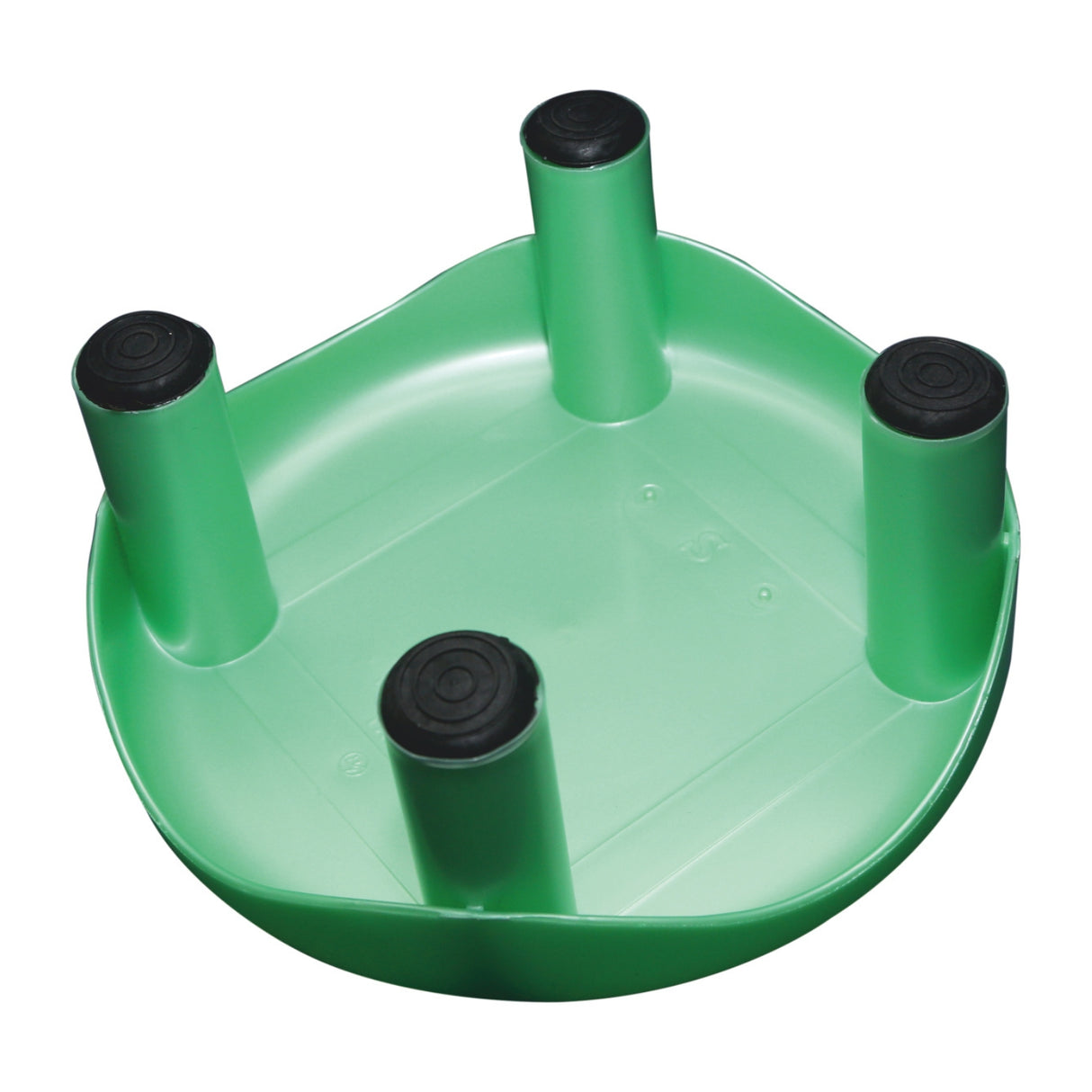 Settle Crest Plastic Foot Stool - Pearl Green