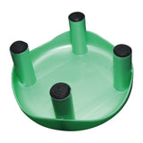 Settle Crest Plastic Foot Stool - Pearl Green