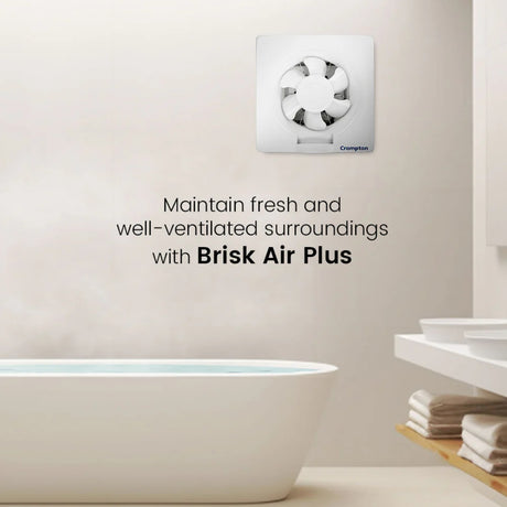 Crompton Brisk Air Plus Exhaust Fan 150 mm - White_2