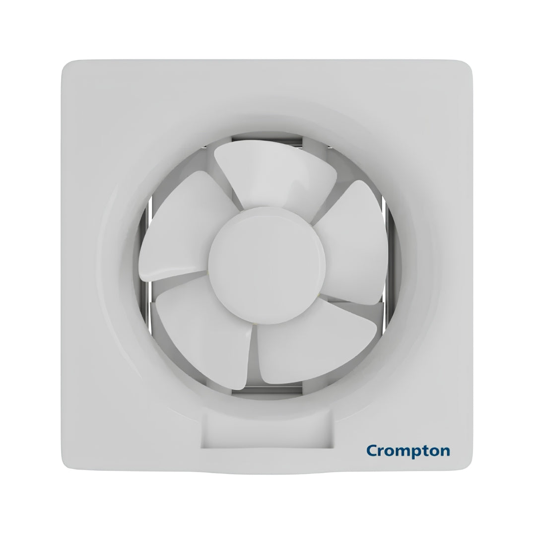 Crompton Brisk Air Plus Exhaust Fan 150 mm - White_Front View
