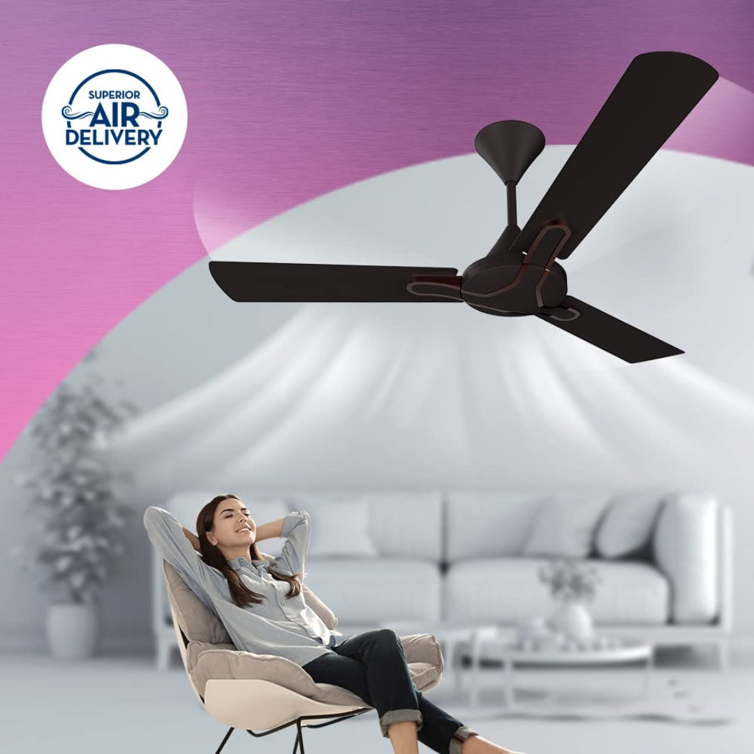 Crompton Gianna High Speed Ceiling Fan 1200 mm -  Brown_Feature_3