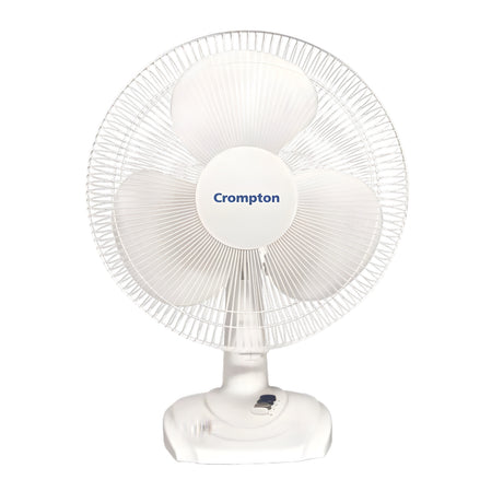 Crompton Hiflo Wave Plus Table Fan 400 mm - White_1