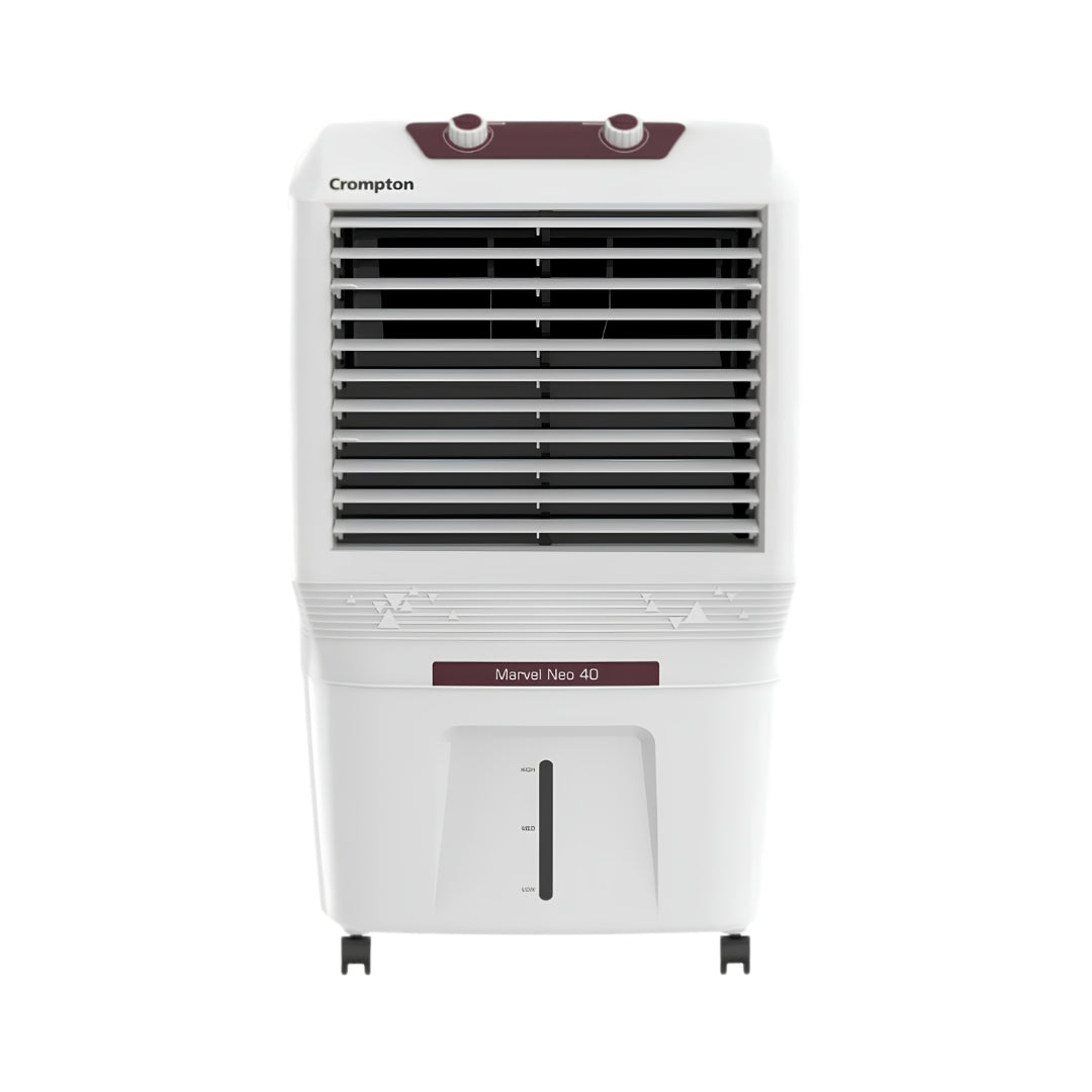 Crompton Marvel Neo Personal Air Cooler 40 L - White_Front View
