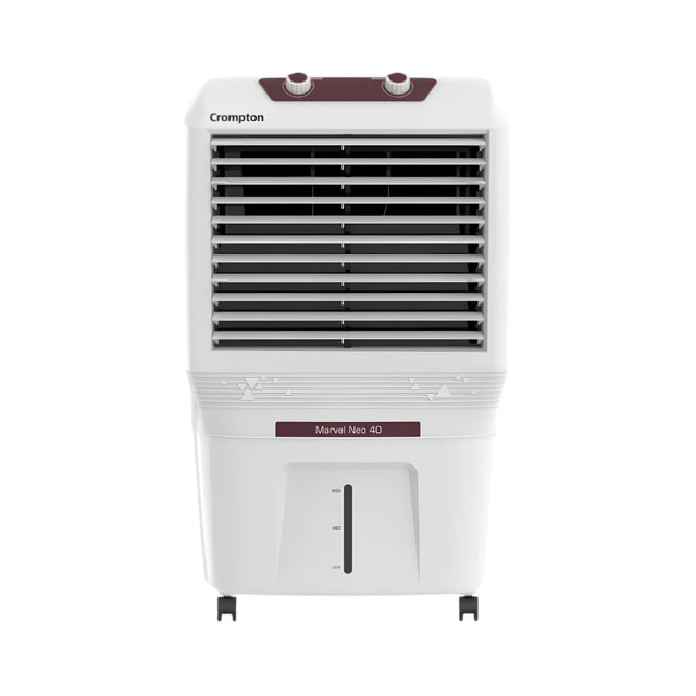Crompton Marvel Neo Personal Air Cooler 40 L - White_Front View