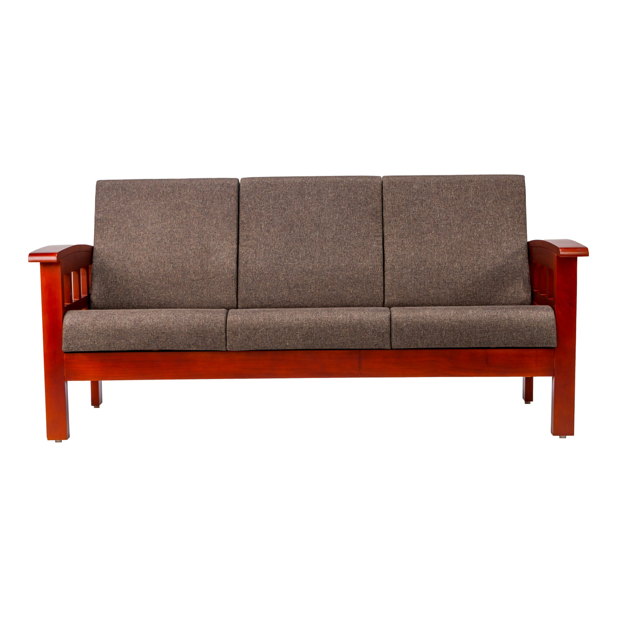 Dallas Pro Classic Wooden Sofa 3 Seater - Honey Finish
