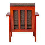 Dallas Pro Classic Wooden Sofa 1 Seater - Honey Finish