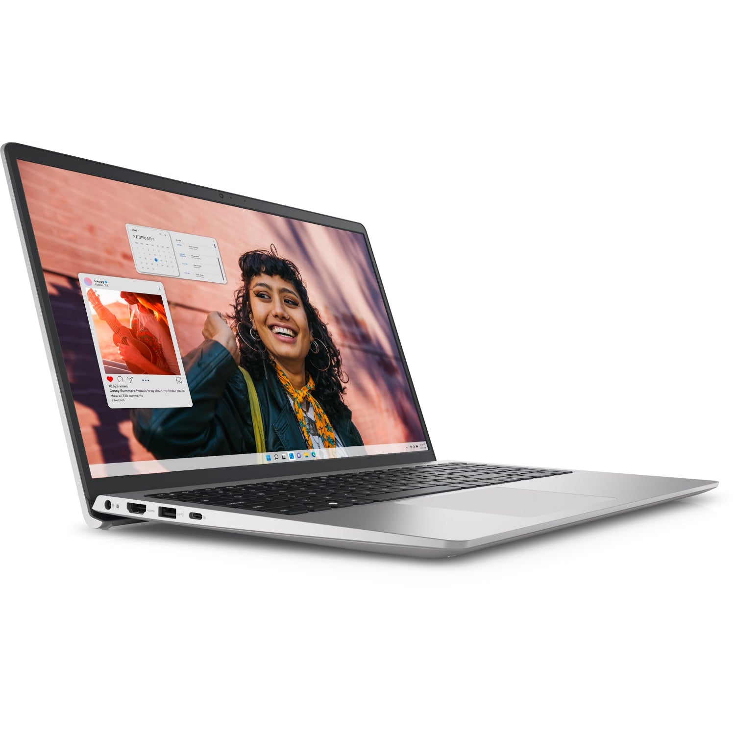 Dell Laptop OIN353010051RINS1MO - i3 13th Gen 8GB RAM 512GB SSD Win11 MS Office 2024 Platinum Silver_6