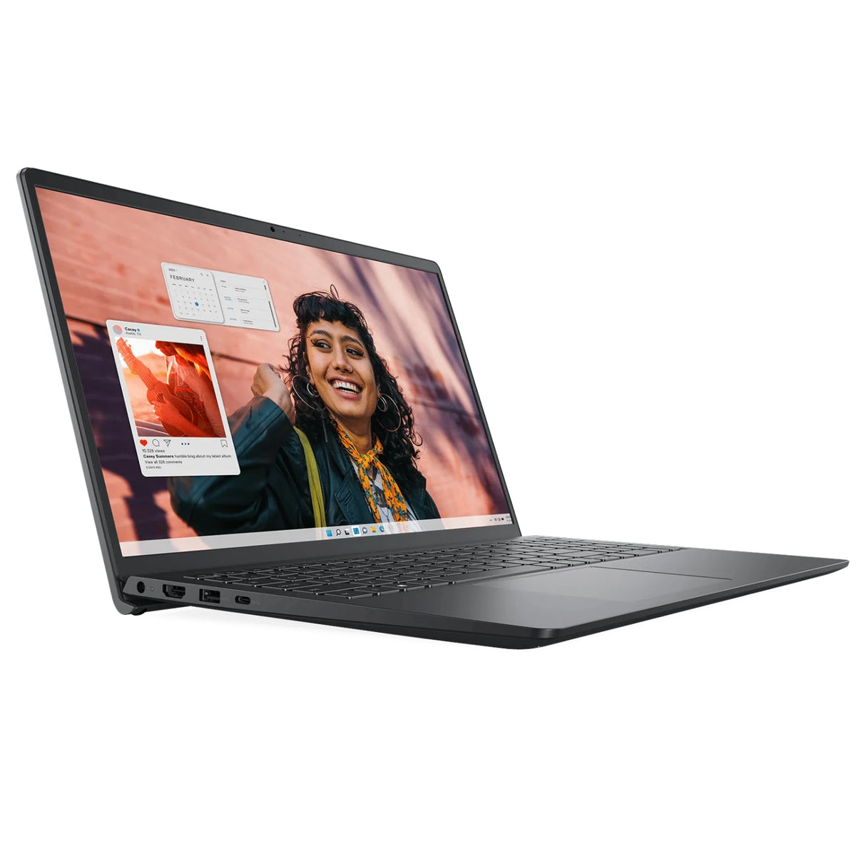 Dell Laptop OIN353034011RINB1MO - i5 13th Gen 8GB RAM 512GB SSD Win11 MS Office 2021 Carbon Black_3