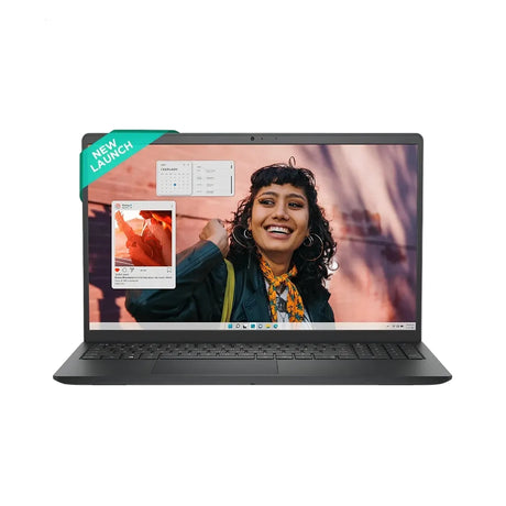 Dell Laptop OIN353034011RINB1MO - i5 13th Gen 8GB RAM 512GB SSD Win11 MS Office 2021 Carbon Black_FrontView
